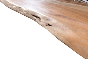 Tisch 200x100 cm, Akazie natur, 56 mm