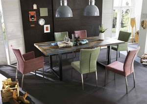 Tisch 180x100 cm, buntes Altholz