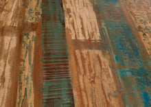 Lade das Bild in den Galerie-Viewer, Tisch 180x100 cm, buntes Altholz
