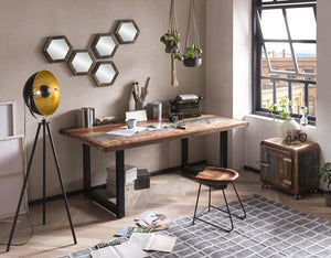 Tisch 180x100 cm, buntes Altholz