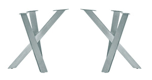 Tischgestell antiksilber